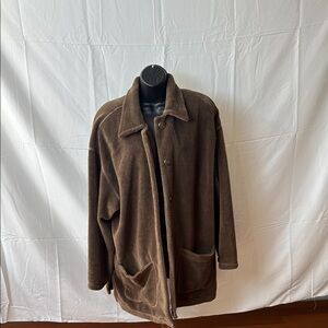 Classic Women's Brown Pea Coat